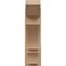 Ekena Millwork 7 1/2-in W x 20-in D x 28-in H Balboa Slat Rough Cedar Woodgrain TimberThane Outlooker, Primed Tan OUTUR075X20X28BOA24RCPR - alternate 4